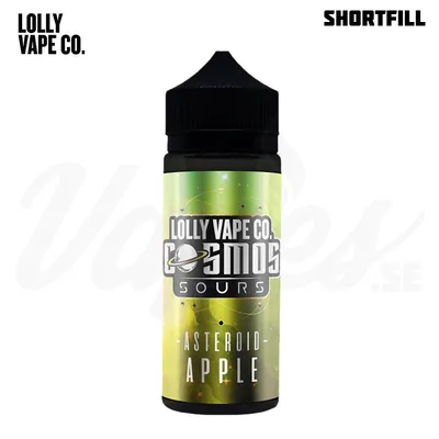 Lolly Vape Co Cosmos Sours Asteroid Apple 100ml