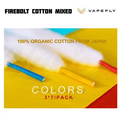 Vapefly Firebolt Cotton Mixed Colors