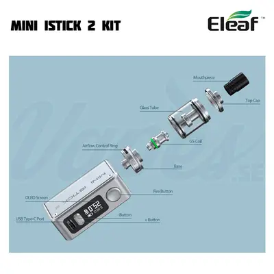 Eleaf Mini iStick 2 Kit (2,5 ml, 1050mAh)