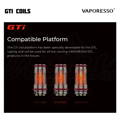 Vaporesso GTi Coils (5-Pack)