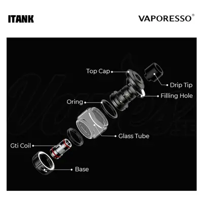 Vaporesso iTank (8 ml, 24,5 mm)