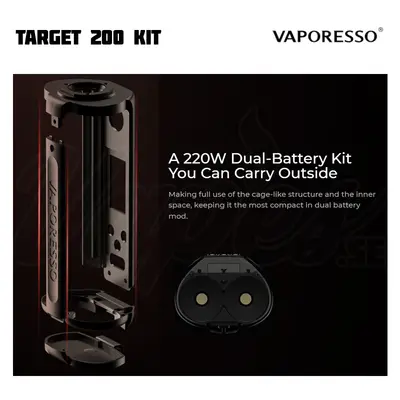 Vaporesso Target 200 Kit (220 W, 8 ml)