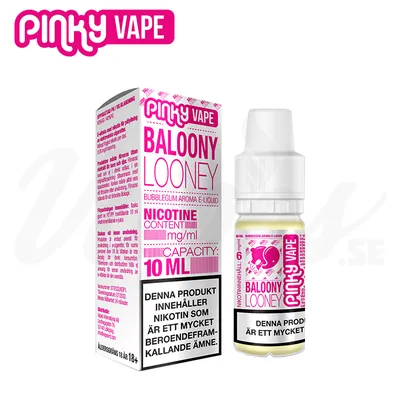 Pinky Vape - Baloony Looney (10 ml, Bubblegum)