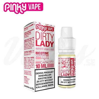 Pinky Vape - Dirty Lady (10 ml, Raspberry)