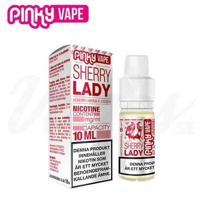 Pinky Vape - Sherry Lady (10 ml, Black Cherry)