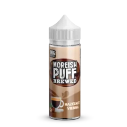 Moreish Puff Brewed - Hazelnut Vienna Coffee (100 ml, Shortfill)