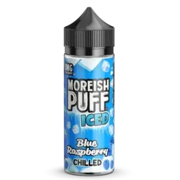 Moreish Puff Iced - Blue Raspberry Chilled (100 ml, Shortfill)