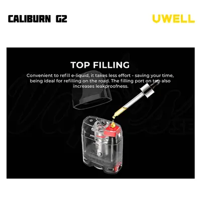 Uwell Caliburn G2 Kit (2 ml, 750 mAh)