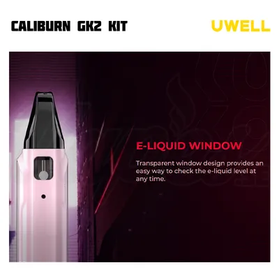Uwell Caliburn GK2 Kit (2 ml, 690 mAh)