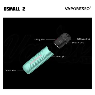 Vaporesso OSMALL 2 Pod Kit (2 ml, 450 mAh)