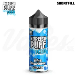 Moreish Puff Iced - Blue Raspberry Chilled (100 ml, Shortfill)