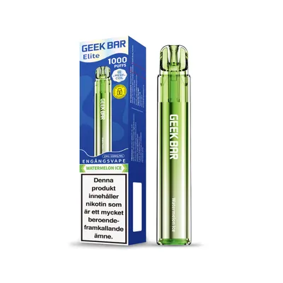 GEEK BAR Elite 1000 - Watermelon Ice (20 mg, Engångs vape)