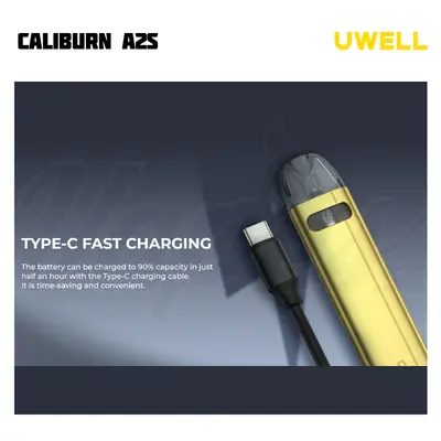 Uwell Caliburn A2S Pod Kit (2 ml, 520 mAh)