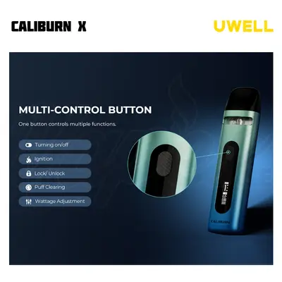Uwell Caliburn X Pod Kit (2 ml, 850 mAh)