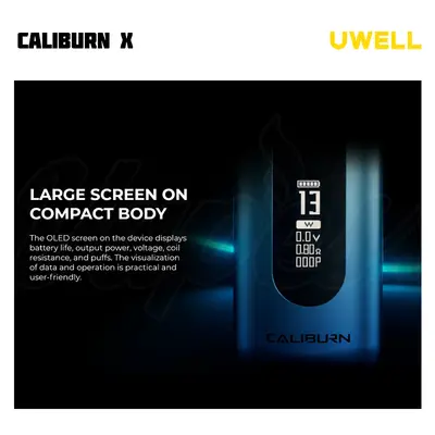 Uwell Caliburn X Pod Kit (2 ml, 850 mAh)
