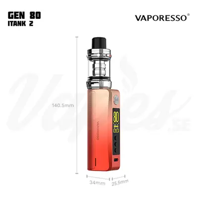 Vaporesso GEN 80 Kit (iTank 2 Edition) (80 W, 5 ml)