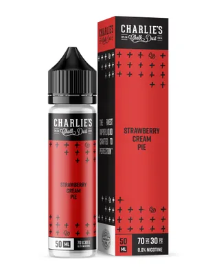 Charlie’s Chalk Dust – Strawberry Cream Pie / Ms Meringue (50 ml, Shortfill)