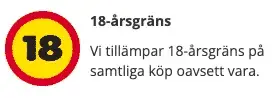 Vapes 18-årsgräns