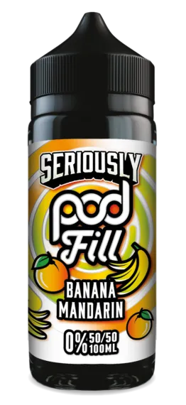 Seriously Pod Fill - Banana Mandarin (100 ml, Shortfill)