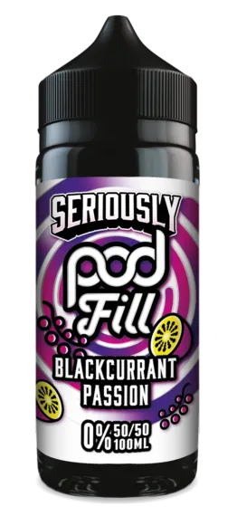Seriously Pod Fill - Blackcurrant Passion (100 ml, Shortfill)