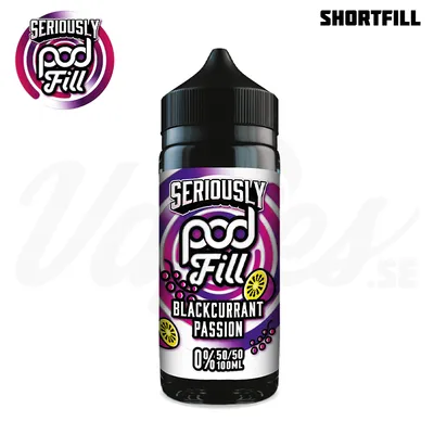 Seriously Pod Fill - Blackcurrant Passion (100 ml, Shortfill)