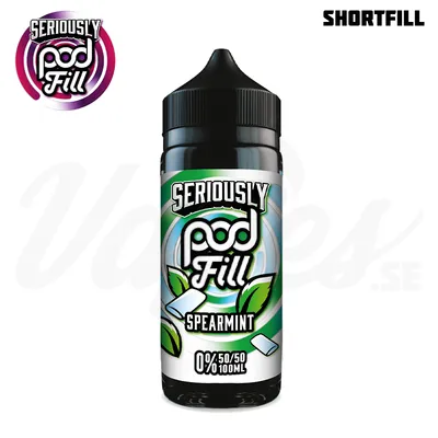 Seriously Pod Fill - Spearmint (100 ml, Shortfill)