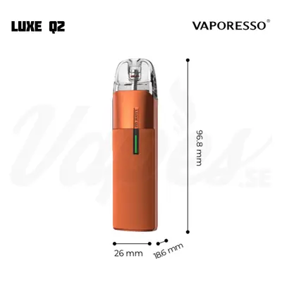 Luxe Q2 Size