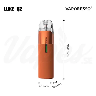 Luxe Q2 Size