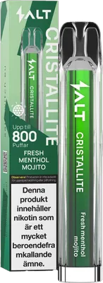 Salt-Cristallite-Fresh-menthol-mojito-20-mg-Engångs-vape