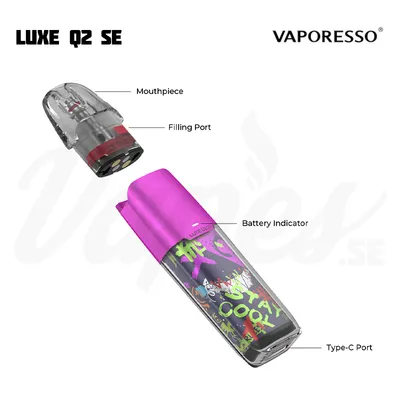 Vaporesso Luxe Q2 SE Överblick