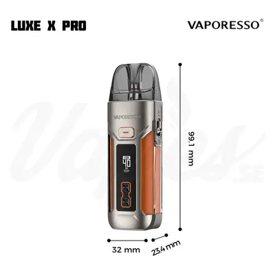 Vaporesso Luxe PRO - SIZE