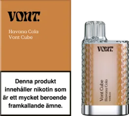 Vont Cube - Havana Cola (20 mg, Engångs vape)