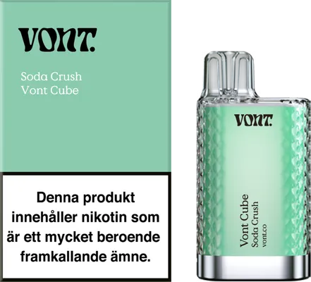 Vont Cube – Soda Crush (20 mg, Engångs vape)