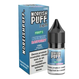 Moreish Puff Fruits - Blueberry & Raspberry (10 ml, 10 mg, Nikotinsalt)