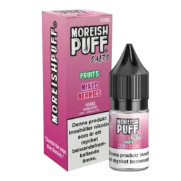 Moreish Puff Fruits - Mixed Berries  (10 ml, 10 mg, Nikotinsalt)