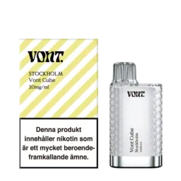 Vont Cube - Stockholm (20 mg, Engångs vape)