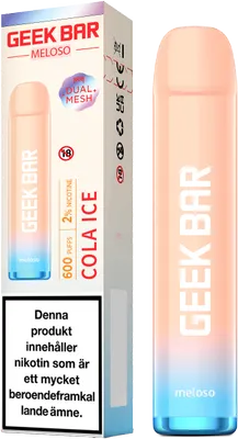 Geek Bar Meloso - Cola ICE (20 mg, Engångs vape)