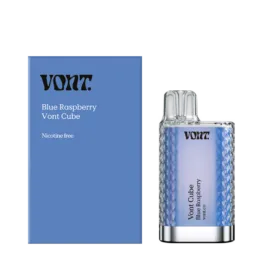 Vont Cube - Blue Raspberry (Nikotinfri Engångs vape)