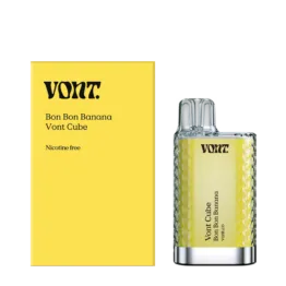 Vont Cube - Bon Bon Banana (Nikotinfri Engångs vape)
