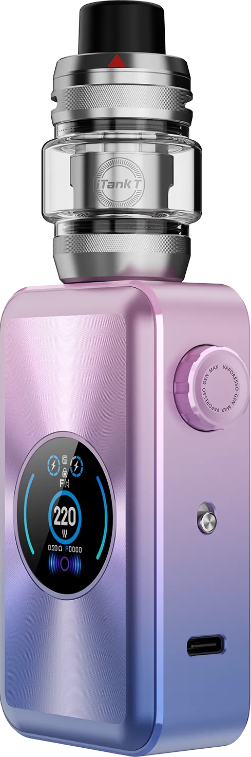 Vaporesso GEN MAX Kit (220 W, 6 ml) Gradient Purple