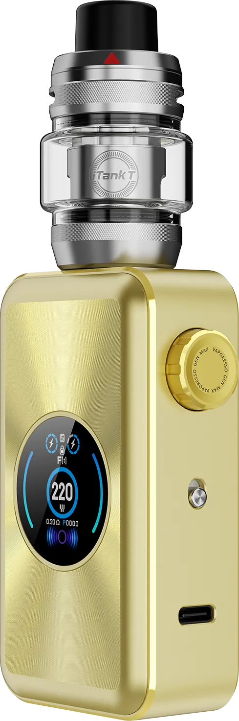 Vaporesso GEN MAX Kit (220 W, 6 ml) Platinum Gold