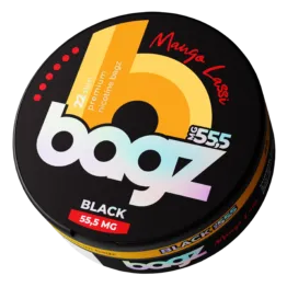 Bagz - Mango Lassi Black - Slim (38,1 mg/portion)