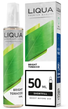 Liqua - Bright Tobacco (50 ml, Shortfill)
