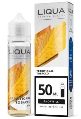 Liqua - Traditional Tobacco (50 ml, Shortfill)