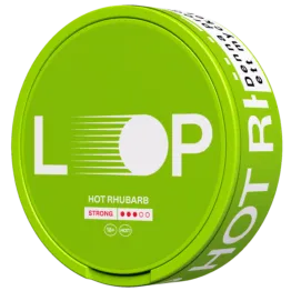 Loop - Hot Rhubarb Strong - Slim (9,4 mg/portion)