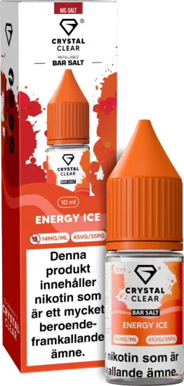 Crystal Clear - Energy Ice (10 ml, 14 mg Nikotinsalt)