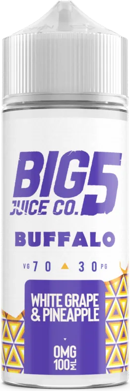 Big 5 - Buffalo, White Grape & Pineapple (100 ml, Shortfill)