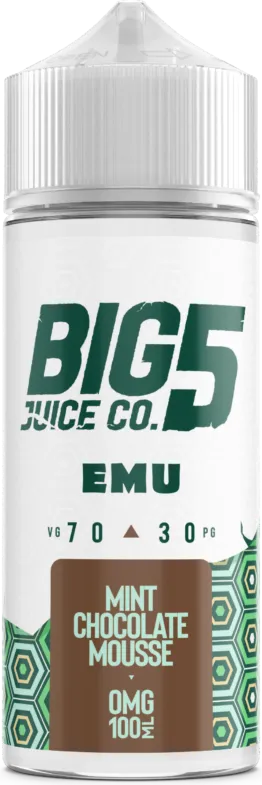 Big 5 - Emu - Mint Chocolate Mousse (100 ml, Shortfill)