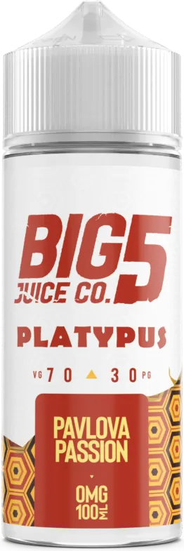 Big 5 - Platypus - Pavlova Passion (100 ml, Shortfill)