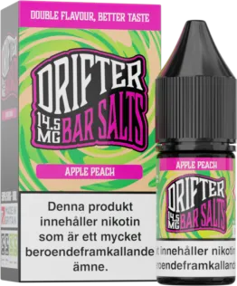 Drifter Bar Salts - Apple Peach (10 ml, 14,5 mg Nikotinsalt)